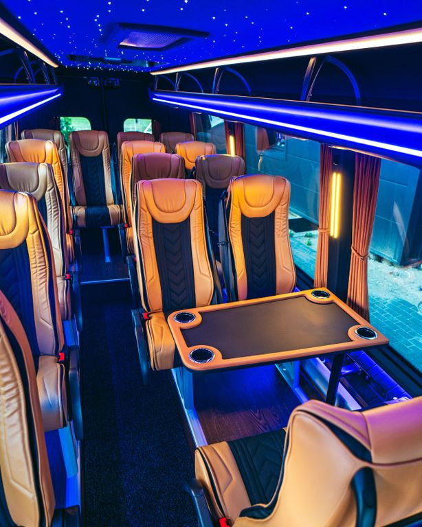 Mercedes-Benz Sprinter 519/ 16+1+1 Exclusive/ Panorama Windows  - Микроавтобус, Пассажирский фургон: фото 1