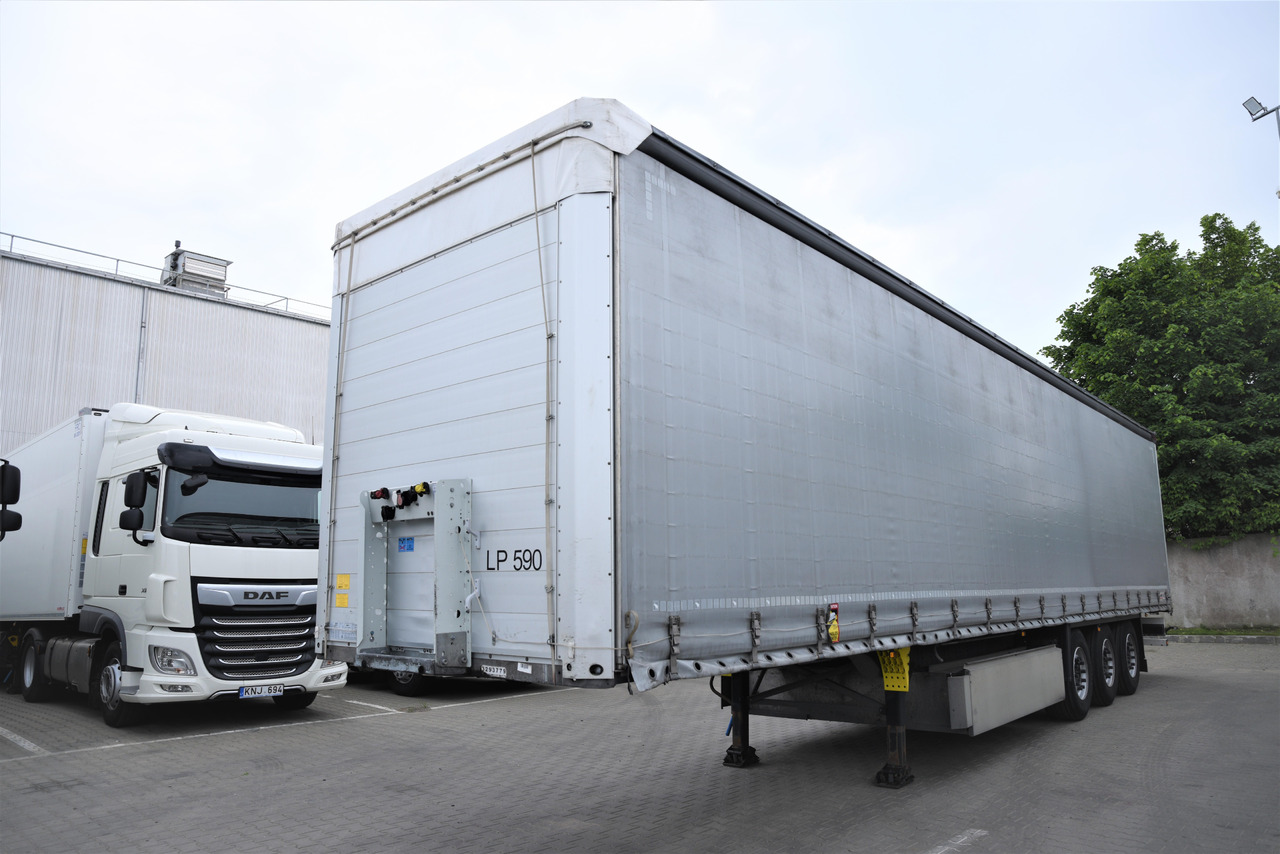 Schmitz Cargobull SCS24/L Lifting Axle - Тентованный полуприцеп: фото 1 Schmitz Cargobull SCS24/L Lifting Axle - Тентованный полуприцеп: фото 1