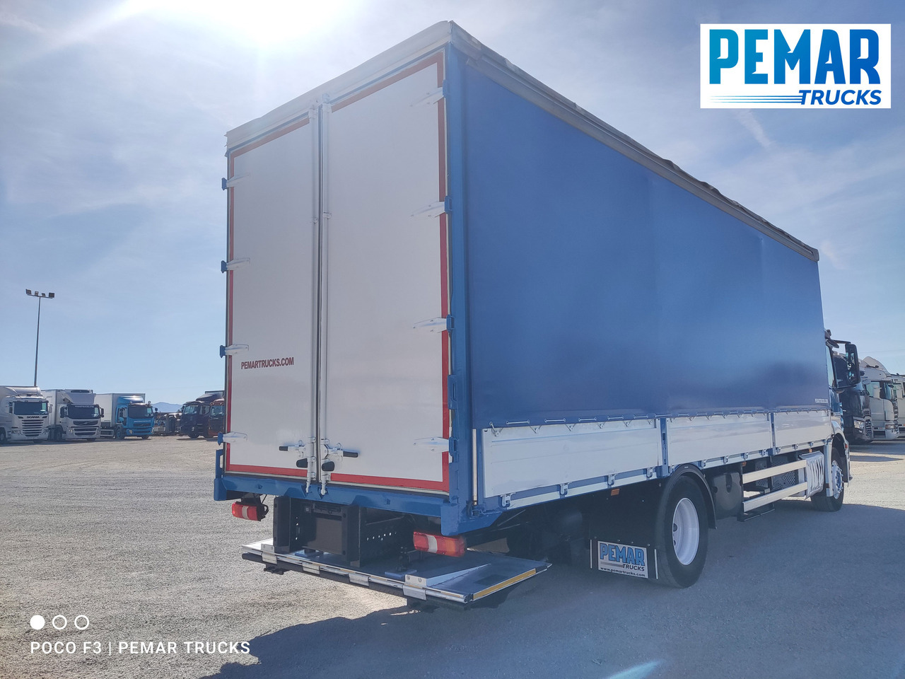 MERCEDES-BENZ ANTOS 1827 SEMITAUTLINER RETARDER - Тентованный грузовик: фото 5 MERCEDES-BENZ ANTOS 1827 SEMITAUTLINER RETARDER - Тентованный грузовик: фото 5