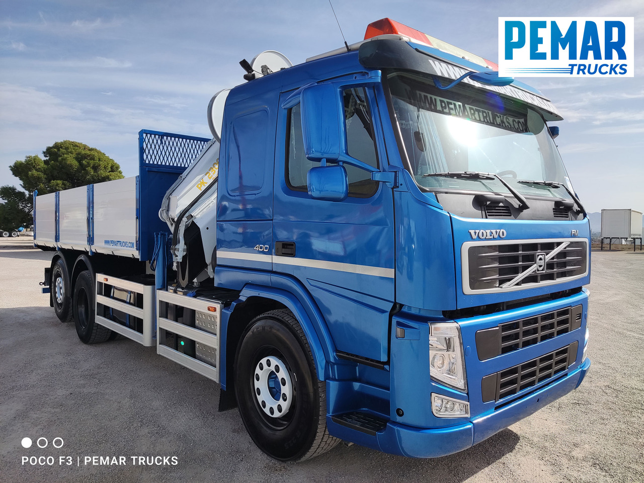 VOLVO FM 400 6X2 GRUA PALFINGER PK 23002 BASCULANTE - Самосвал, Автоманипулятор: фото 4 VOLVO FM 400 6X2 GRUA PALFINGER PK 23002 BASCULANTE - Самосвал, Автоманипулятор: фото 4