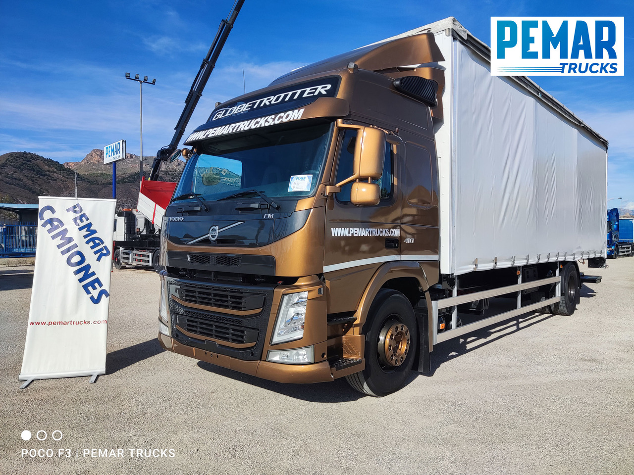 VOLVO FM 410 TAUTLINER - Тентованный грузовик: фото 1 VOLVO FM 410 TAUTLINER - Тентованный грузовик: фото 1