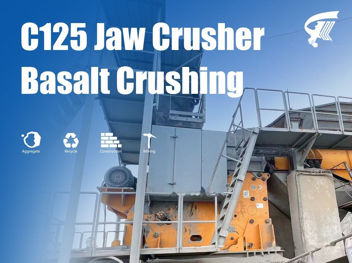 Kinglink C125 Basalt Stone Jaw Crusher - Щековая дробилка: фото 1 Kinglink C125 Basalt Stone Jaw Crusher - Щековая дробилка: фото 1