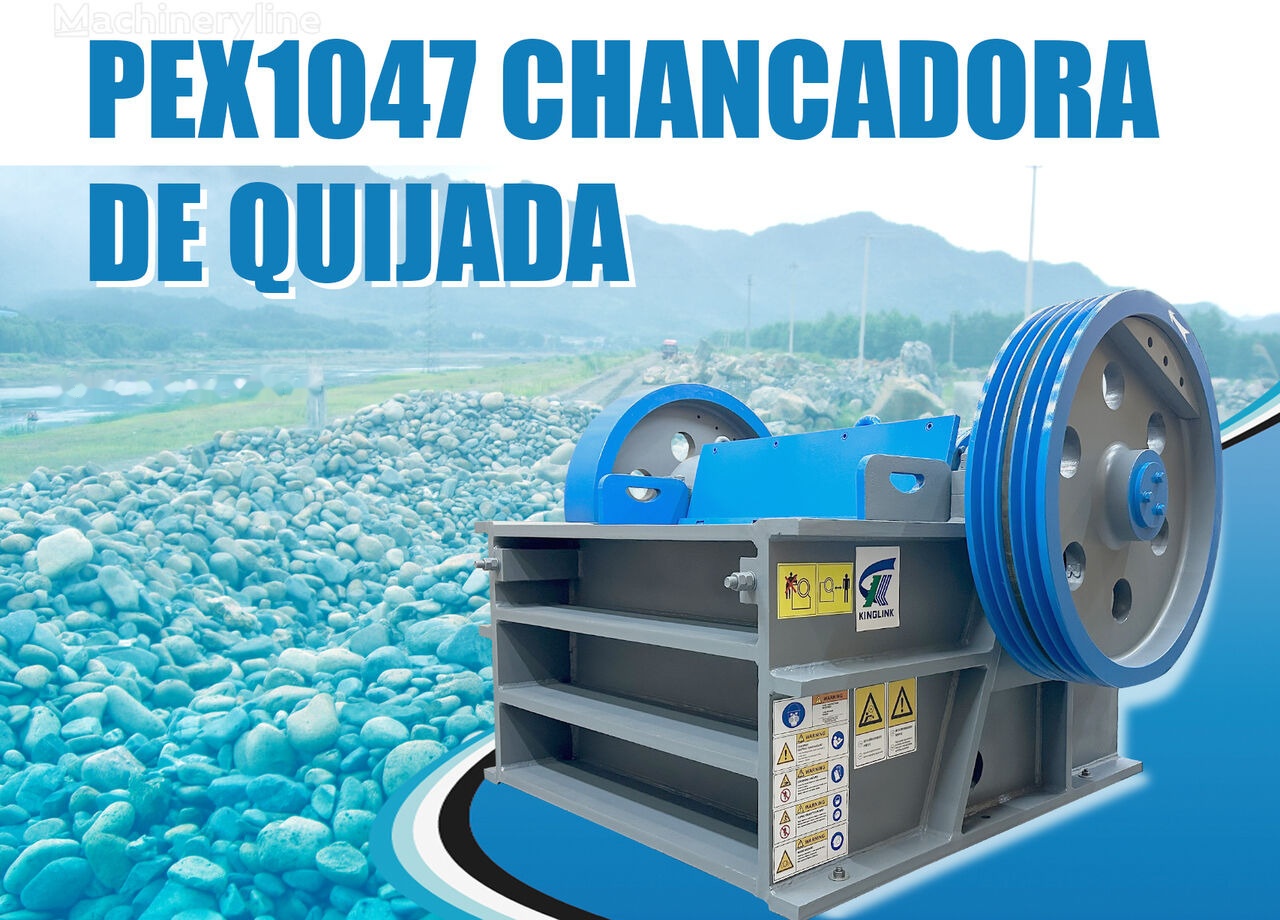 Kinglink PEX1047 CHANCADORA DE QUIJADA | TRITURADORA DE PIEDRA - Щековая дробилка: фото 1 Kinglink PEX1047 CHANCADORA DE QUIJADA | TRITURADORA DE PIEDRA - Щековая дробилка: фото 1