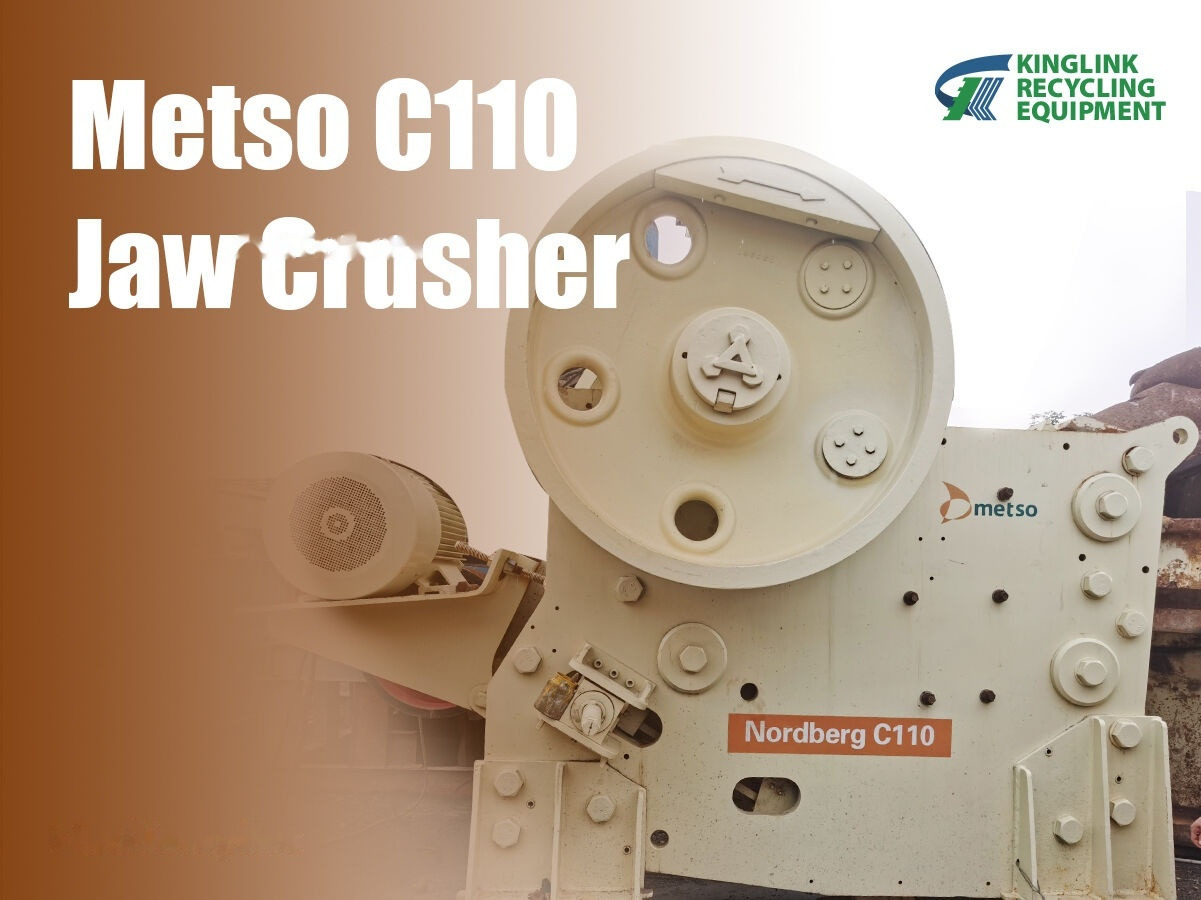 Nordberg Metso Original C110 Jaw Crusher - Щековая дробилка: фото 1 Nordberg Metso Original C110 Jaw Crusher - Щековая дробилка: фото 1