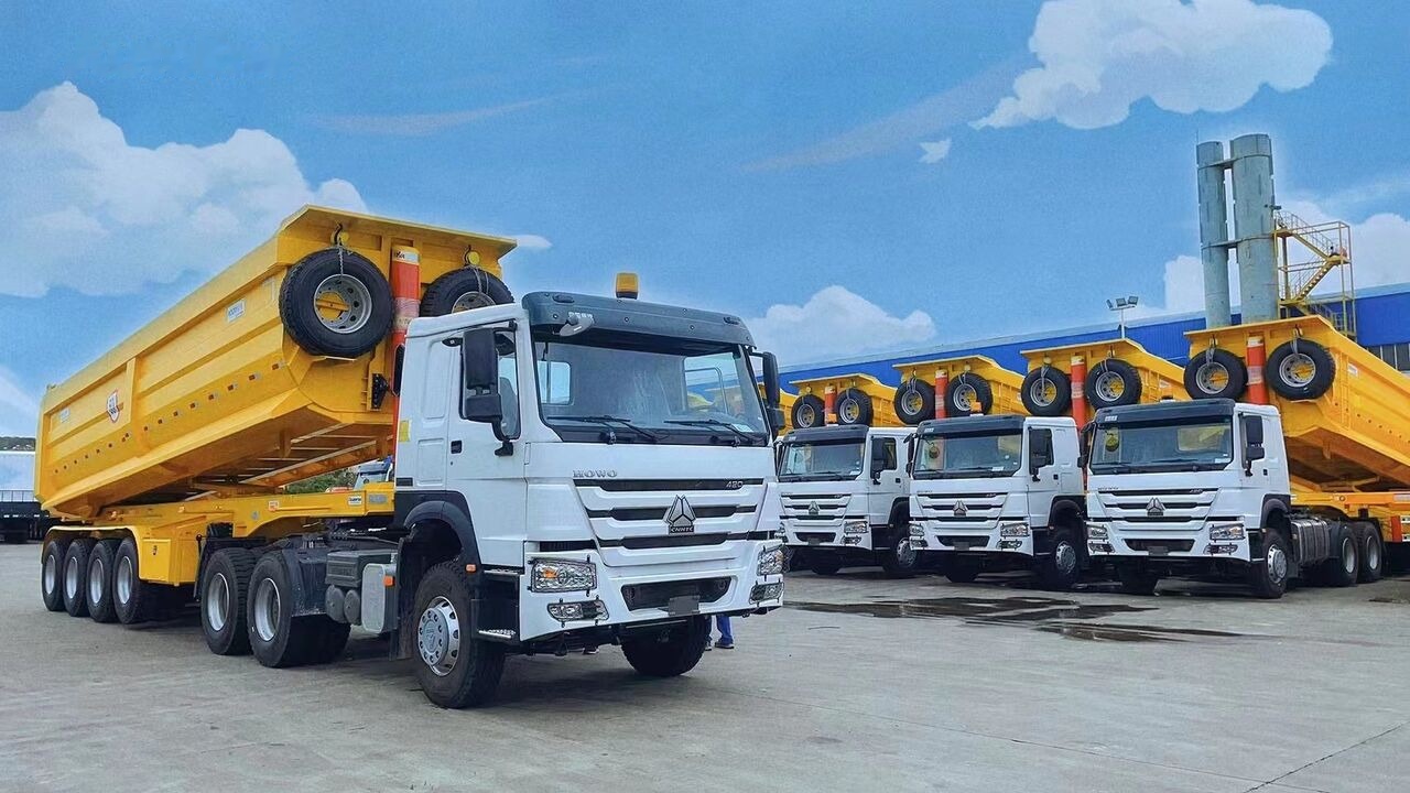 Howo NEW 6X4 Mining Dumper Truck for Quarry sites - Тягач: фото 1 Howo NEW 6X4 Mining Dumper Truck for Quarry sites - Тягач: фото 1