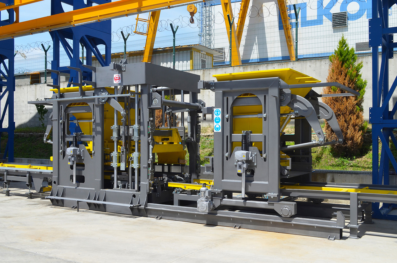 ELKON ELKOBLOCK-S36 FULLY AUTOMATIC SINGLE LAYER Concrete Block Machine - Строительная техника: фото 1 ELKON ELKOBLOCK-S36 FULLY AUTOMATIC SINGLE LAYER Concrete Block Machine - Строительная техника: фото 1
