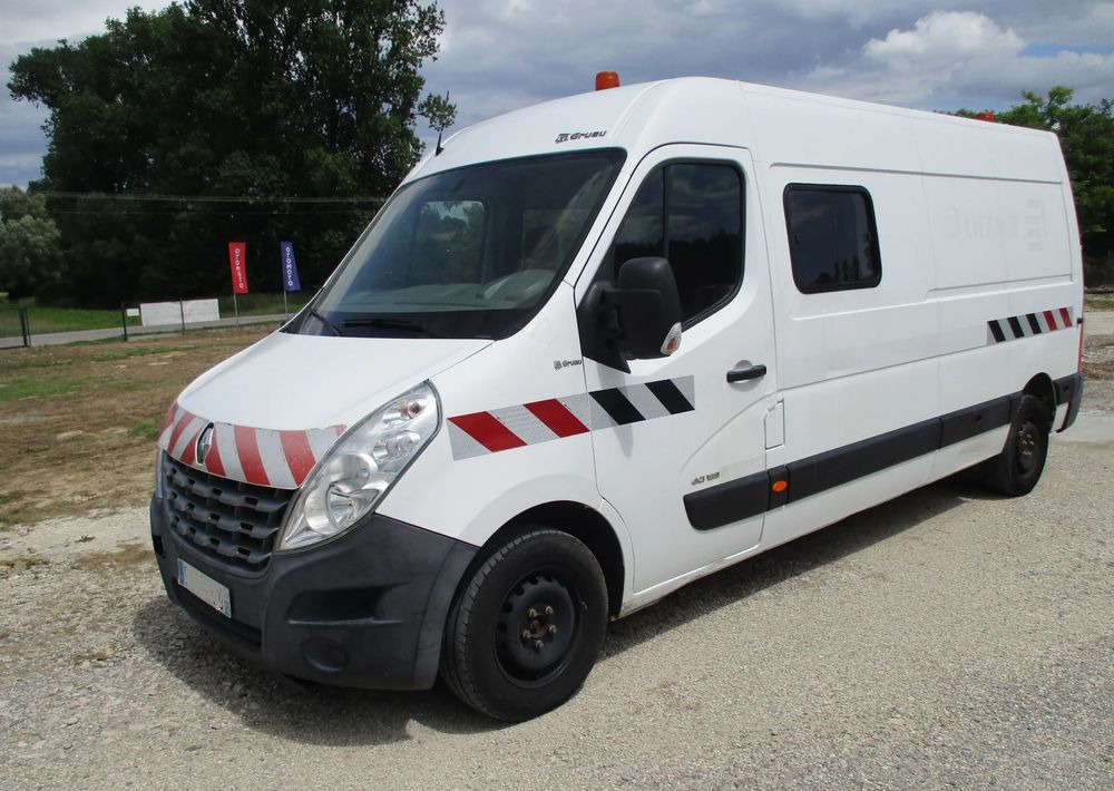 Renault Master L3H2 doka 7-osobowy Dubel 125dCi Brygadówka - Цельнометаллический фургон: фото 1 Renault Master L3H2 doka 7-osobowy Dubel 125dCi Brygadówka - Цельнометаллический фургон: фото 1