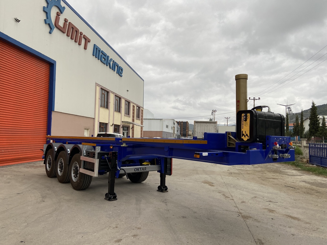 OKTAR CONTAINER TIPPER TRAILER ADR 2023 - Полуприцеп-контейнеровоз/ Сменный кузов: фото 2 OKTAR CONTAINER TIPPER TRAILER ADR 2023 - Полуприцеп-контейнеровоз/ Сменный кузов: фото 2