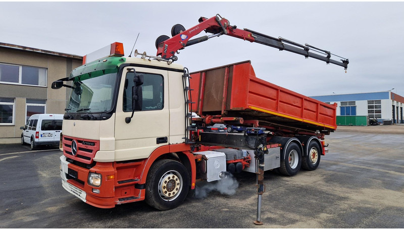 Mercedes-Benz ACTROS 2544L 6X2*4 HMF 1420K4 2012 - Тросовый мультилифт, Автоманипулятор: фото 1 Mercedes-Benz ACTROS 2544L 6X2*4 HMF 1420K4 2012 - Тросовый мультилифт, Автоманипулятор: фото 1