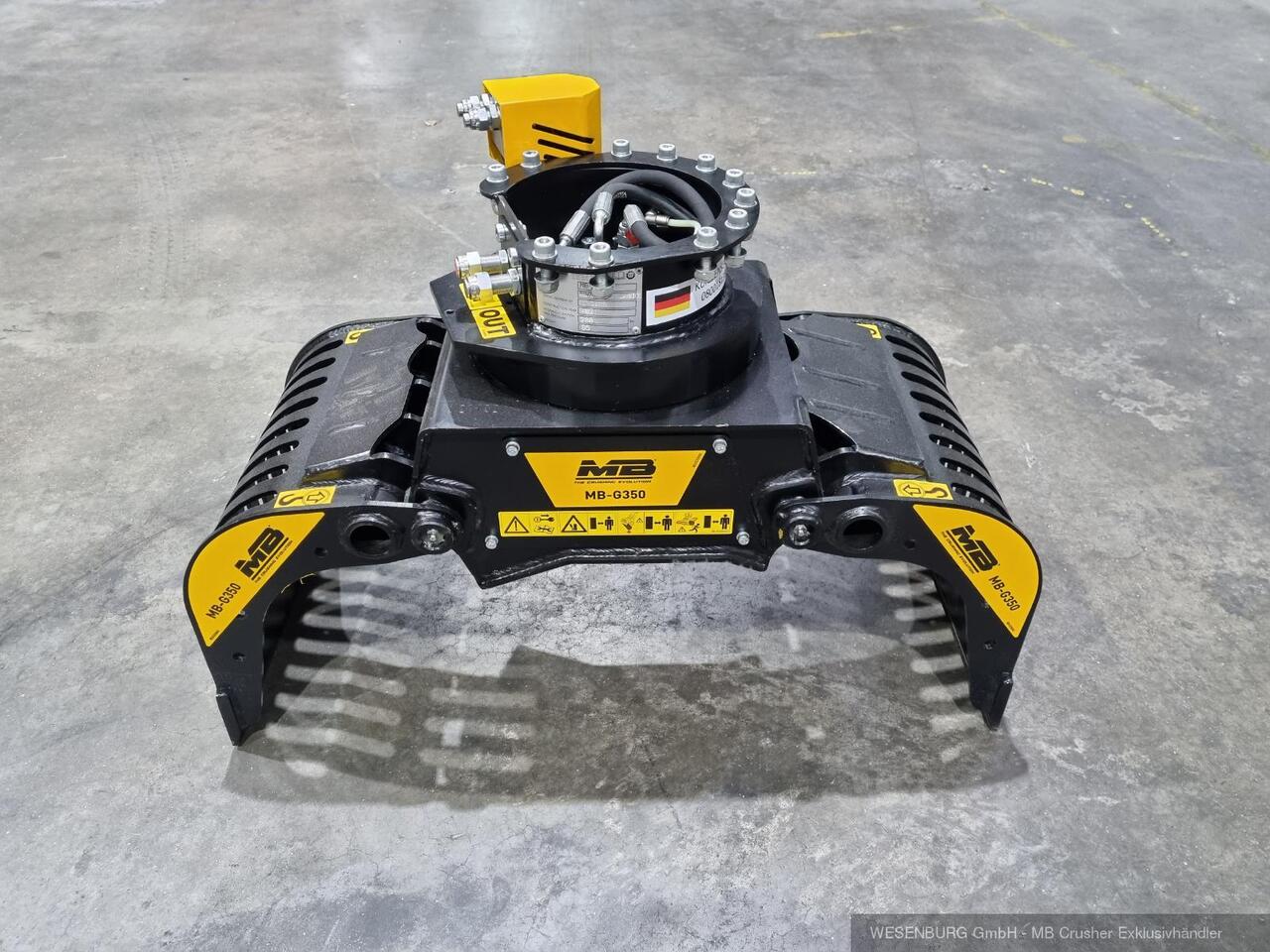 MB Crusher Sortiergreifer MB-G350 Anbauklasse 1,3 - 2,6 t - Грейфер для Строительной техники: фото 1