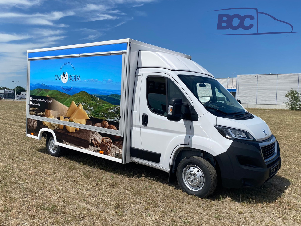 BCC POLSKA - FOOD TRUCK - SAMOCHÓD DO SPRZEDAŻY SERÓW, FOOD TRUCK Z NABIAŁEM, AUTO SKLEP - PEUGEOT BOXER - Торговый грузовик: фото 1