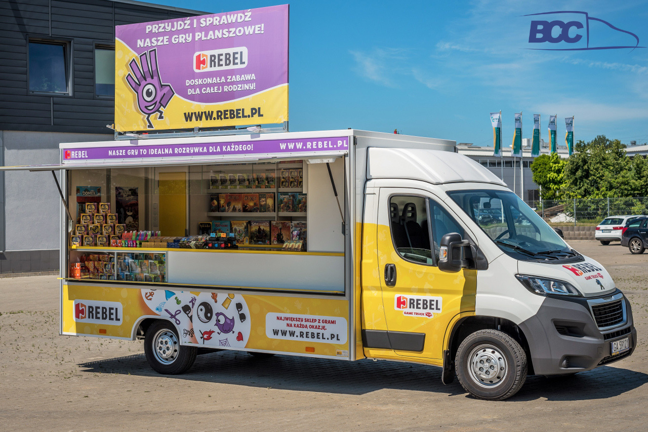 Новый Торговый грузовик BCC POLSKA - MOBILNE CENTRUM SZKOLENIOWE, EXPO TRUCK, MOBILNE BIURO, SAMOCHÓD EKSPOZYCYJNY, PEUGEOT BOXER: фото 16