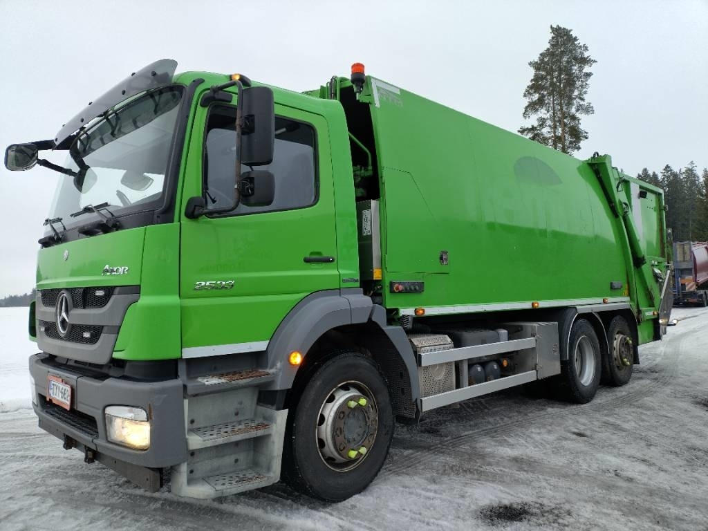 Mercedes-Benz Axor 2533 6x2 NTM 2 lokero pakkaaja - Мусоровоз: фото 2 Mercedes-Benz Axor 2533 6x2 NTM 2 lokero pakkaaja - Мусоровоз: фото 2