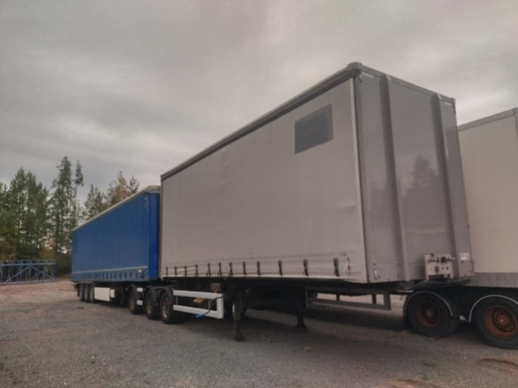 VAK + Krone Vslider+ krone nordic, 2,90m sisäk. - Тентованный полуприцеп: фото 1 VAK + Krone Vslider+ krone nordic, 2,90m sisäk. - Тентованный полуприцеп: фото 1