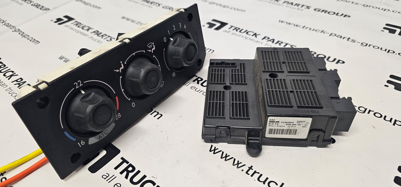 DAF DAF XF, CF XF106 EURO6 emission AC control, climate control set, cab climate set 78901102, 789.001-02, 009357-04, cc383002, SW11-40, HWG02, 1935428, 9001180, 2324192, 2302624 - Блок управления: фото 1