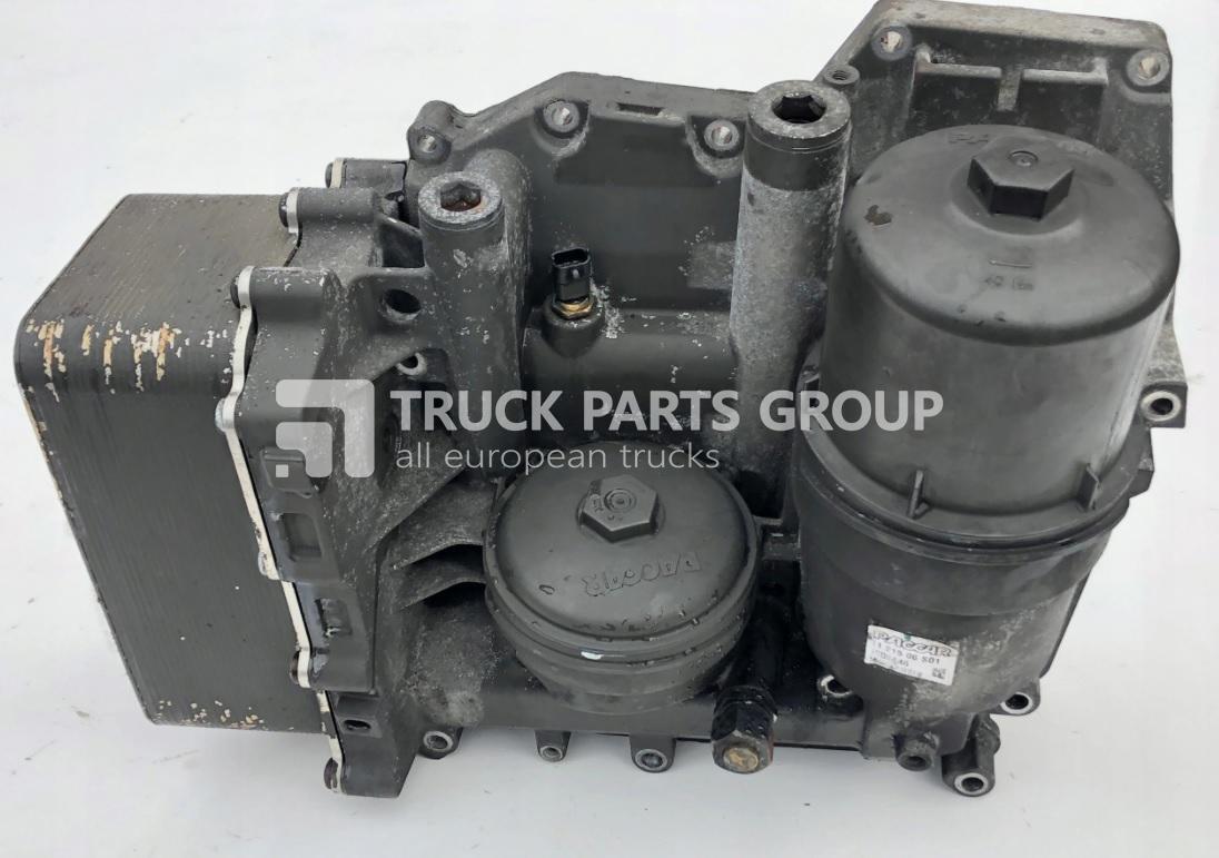 DAF XF, XF, 106XF, EURO6. EURO 6 emission, oil filter housing, oil filter cooling, 1905846, 1905847, 1947292, 1926044, 1905846, MX13, MX11, lubrication system - Масляный фильтр для Грузовиков: фото 1