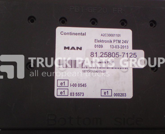 MAN TGX, TGL, TGM, TGL EURO5, EURO6 emission PTM control unit, PTM3, control unit - Блок управления для Грузовиков: фото 1 MAN TGX, TGL, TGM, TGL EURO5, EURO6 emission PTM control unit, PTM3, control unit - Блок управления для Грузовиков: фото 1