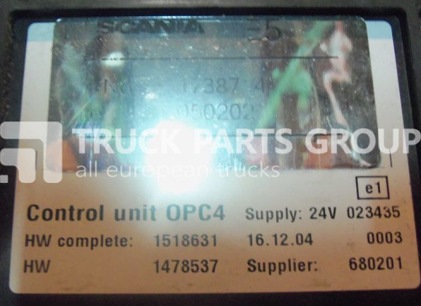 SCANIA T, P, G, L, R series OPC4 Control unit 1731140, 1750167, 17514664, 1754669, control unit - Блок управления для Грузовиков: фото 1