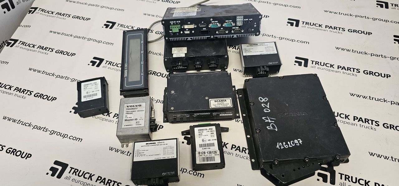 Volvo VOLVO, SCANIA BUS electronic FMS GW, switching converter, vip2000 STD Node2 unit, vbox 3600 c1 Multiq, Thoreb LCD 11085A, 1449519, 20890176, 20890176-P02, B12B 138126, 10R-31706, 70329277, 14390, 1449 - Блок управления: фото 1