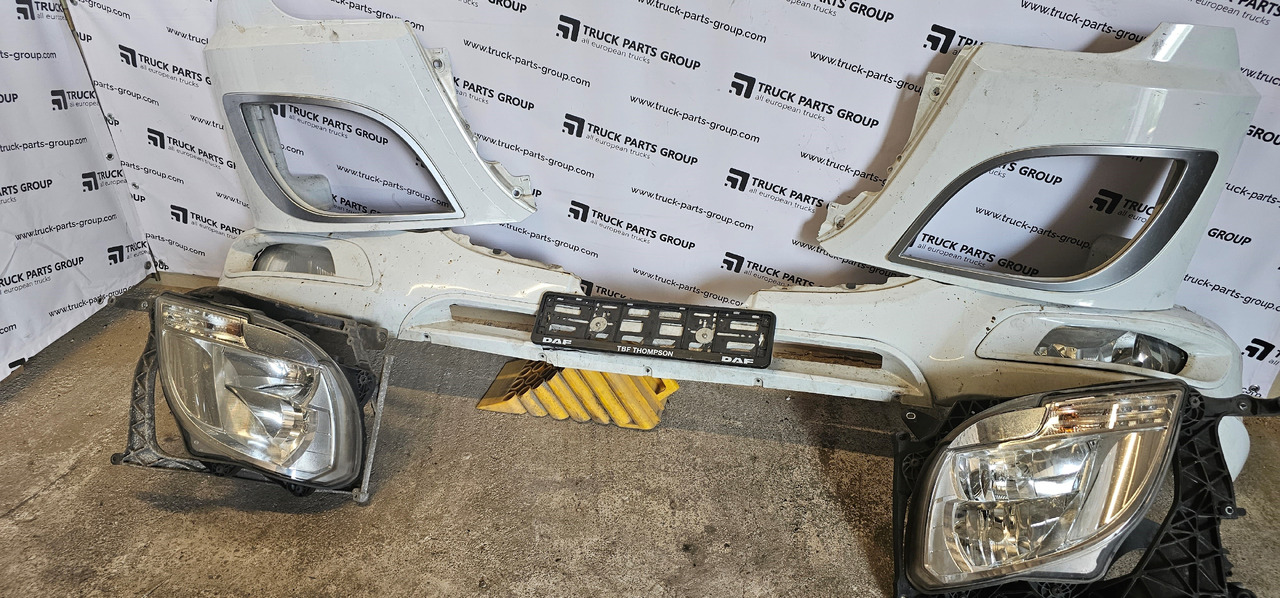 DAF DAF XF 106 EURO6 emission front parts set, bumper set, lamps, brackets, plastic body panels set, step wells, fenders, handles andunit 1953385, 1880378, 1880379, 1933685, 1948243, 1948244, 18288 - Запчасти: фото 1