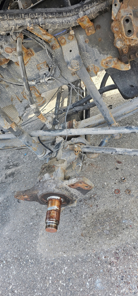 DAF DAF XF, 106XF EURO6 emission axles, front axle, middle trailing axle, rear axle, main axle gear 1798816, 1798817, 1934092, 2027358, 1886141, 1886142, 1871534 - Запчасти: фото 1