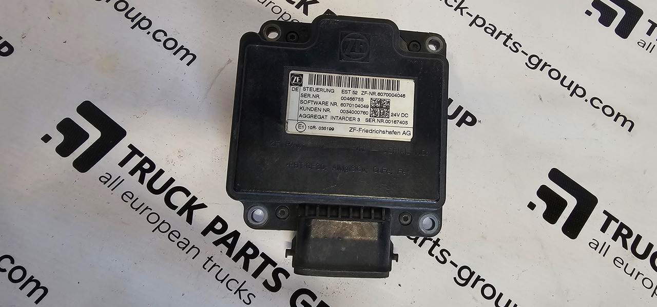 MAN MAN TGX / TGS EURO6 emission intarder3 control, retarder control unit, EST52, EST 52, EST54, EST 54, 6070104049, 6070004046, 00466755, 6070010004, 81258107018, 81258107022, 81258107031, 81258107015, 8 - Запчасти для Грузовиков: фото 1