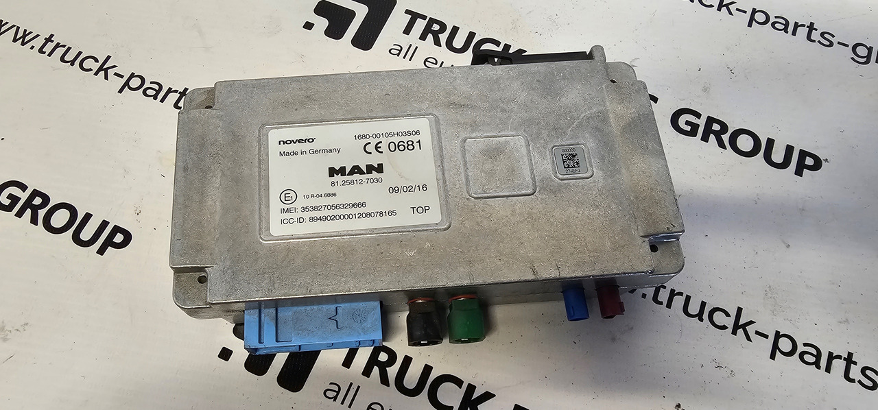 MAN MAN TGX / TGS EURO6 emission telematic on board module by NOVERO 81258127030, 81258127033, 81258127031, 81258127032, 81258127023, 81258127025, 81258127026, 81258127027, 81258129038. - Запчасти для Грузовиков: фото 1