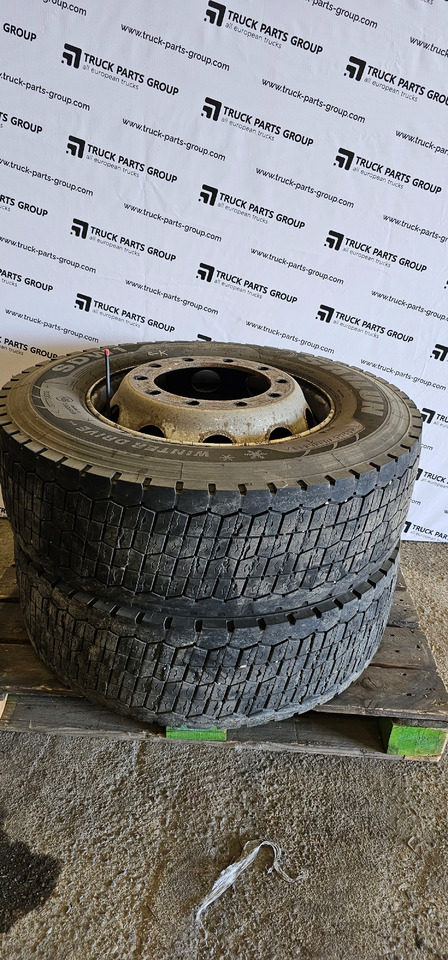 MERCEDES-BENZ Mercedes, MAN, SCANIA, DAF, IVECO, VOLVO, RENAULT tyres, tires, tyre rims, tire rims MICHELIN, BRIDGESTONE, SAILUN, R22.5 x 9.00, size 315 / 70; 315 / 80; 295 / 60; 315 / 60, 0014015402. - Запчасти для Грузовиков: фото 1