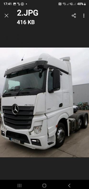 Mercades Actros 2551 - Тягач: фото 1 Mercades Actros 2551 - Тягач: фото 1