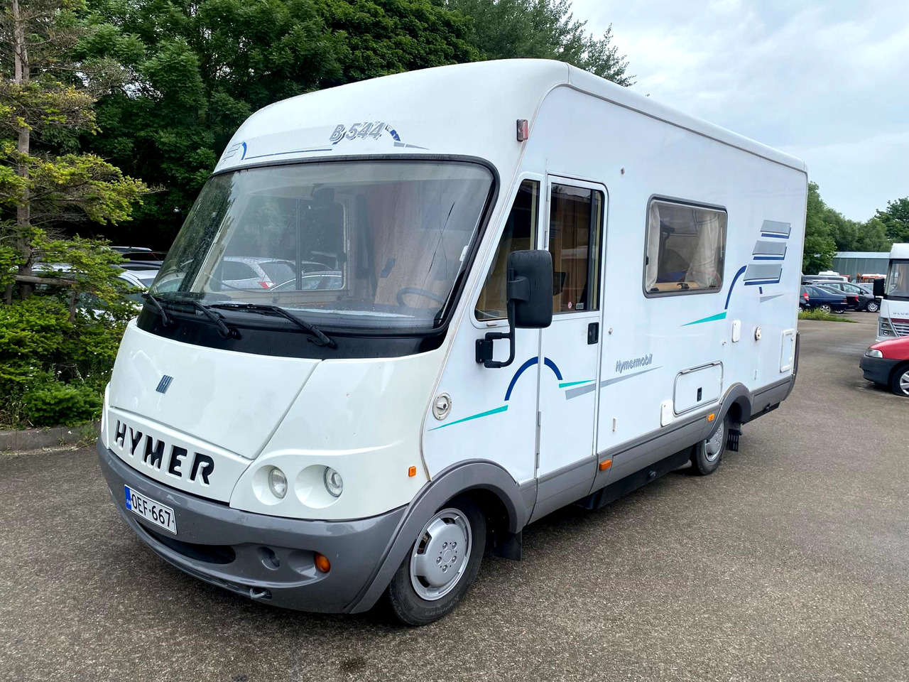 HYMER B544 - Интегрированный автодом: фото 1 HYMER B544 - Интегрированный автодом: фото 1