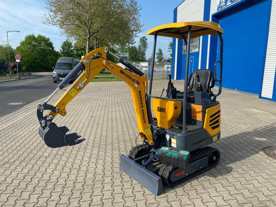 Minibagger BK1250JS + Schaufelpaket *INKL.19% MWST*KUBOTA*BERGER KRAUS*JOYSTICK*SOFORT!* - Мини-экскаватор: фото 1