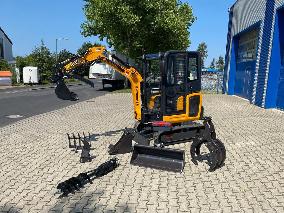 Minibagger BK2000KSR inkl. Zubehörpaket *INKL.19% MWST*BERGER KRAUS*YANMAR*SCHWENKARM* VERSTELLFAHRWERK* - Мини-экскаватор: фото 1