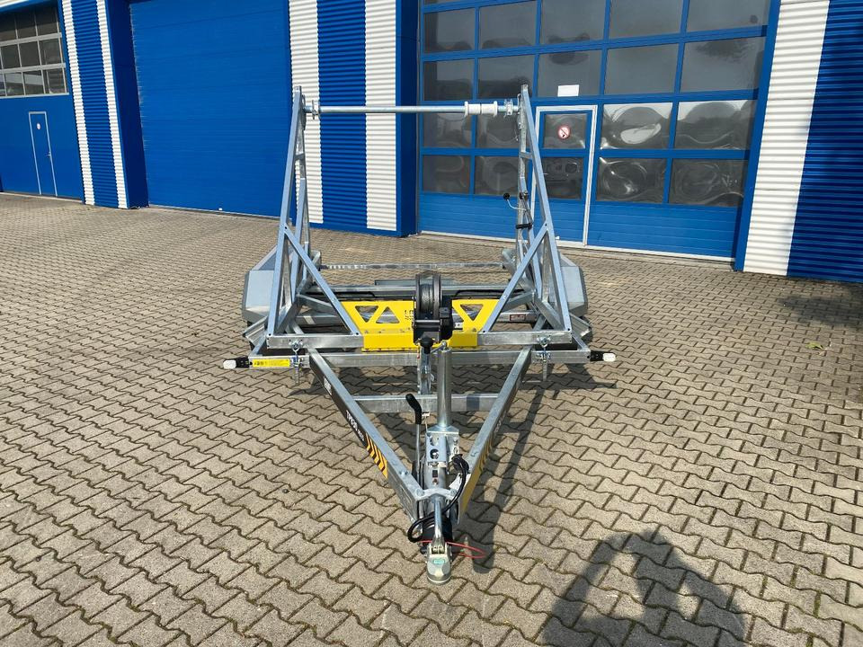 Vermietung / Kabelanhänger 3000KG / Nutzlast 2373KG / Kabeltrommel-Anhänger / Glasfaser/ 1 Monat - Прицеп: фото 1