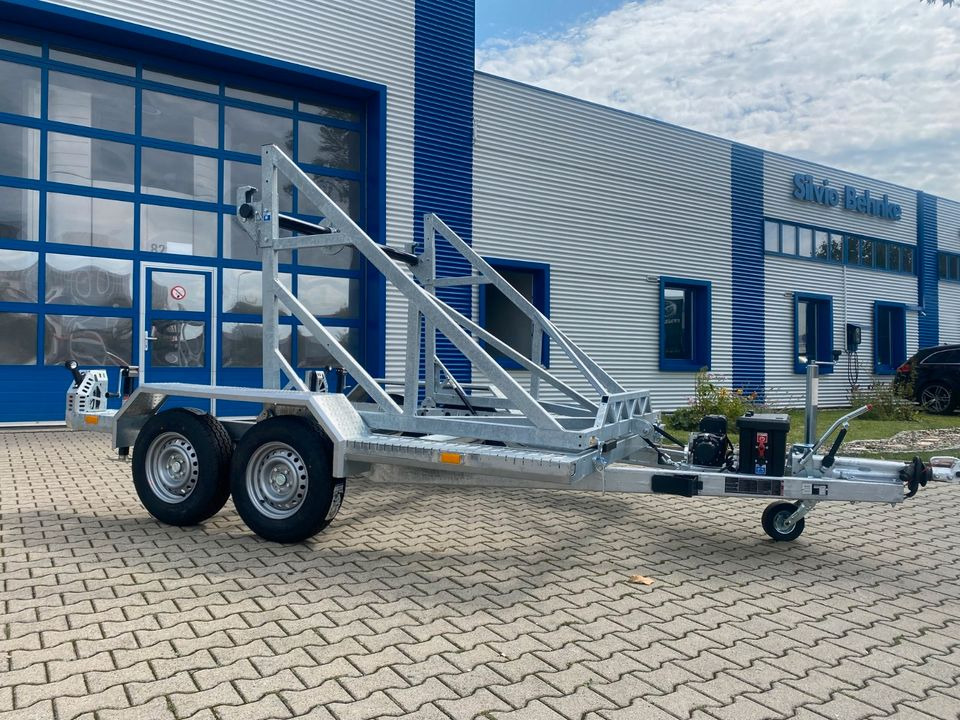 Кабельный транспортер TA-NO Kabeltrommel-Anhänger 3500KG E-Winde * 7500€ Netto* Kabelanhänger Sofort Verfügbar!: фото 1