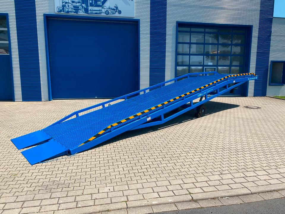 Verladerampe 8t Containerrampe LKW Rampe NEU *INKL.19% MWST*SOFORT VERFÜGBAR!* - Погрузочная рампа: фото 4 Verladerampe 8t Containerrampe LKW Rampe NEU *INKL.19% MWST*SOFORT VERFÜGBAR!* - Погрузочная рампа: фото 4