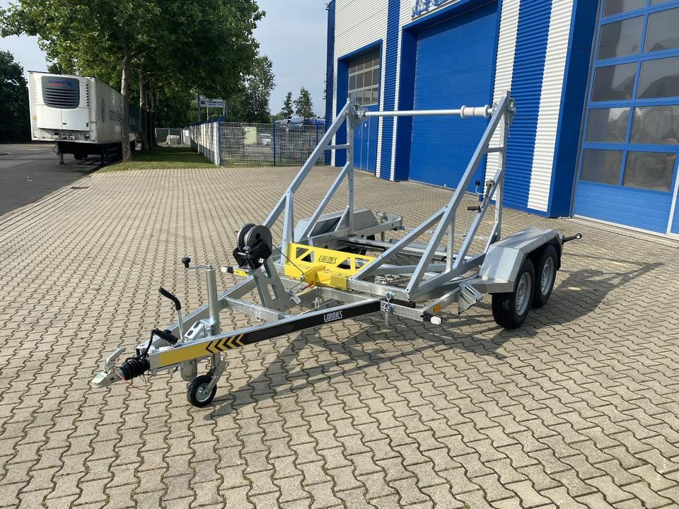 Vermietung / Kabelanhänger 2700KG / Nutzlast 2094KG / Kabeltrommel-Anhänger / Glasfaser/ 1 Monat - Кабельный транспортер: фото 3 Vermietung / Kabelanhänger 2700KG / Nutzlast 2094KG / Kabeltrommel-Anhänger / Glasfaser/ 1 Monat - Кабельный транспортер: фото 3