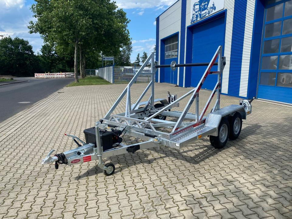 Vermietung / Kabelanhänger 3500KG E-Winde / Nutzlast 2749KG / Kabeltrommel-Anhänger / Glasfaser/ 3 Tage - Кабельный транспортер: фото 3 Vermietung / Kabelanhänger 3500KG E-Winde / Nutzlast 2749KG / Kabeltrommel-Anhänger / Glasfaser/ 3 Tage - Кабельный транспортер: фото 3