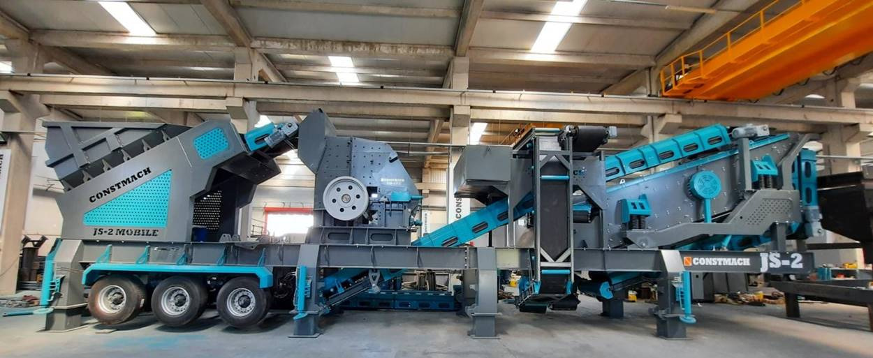 Новый Мобильная дробилка Constmach Installation Mobile De Concassage De Pierres D'une Capacité De 300 Tonnes: фото 1