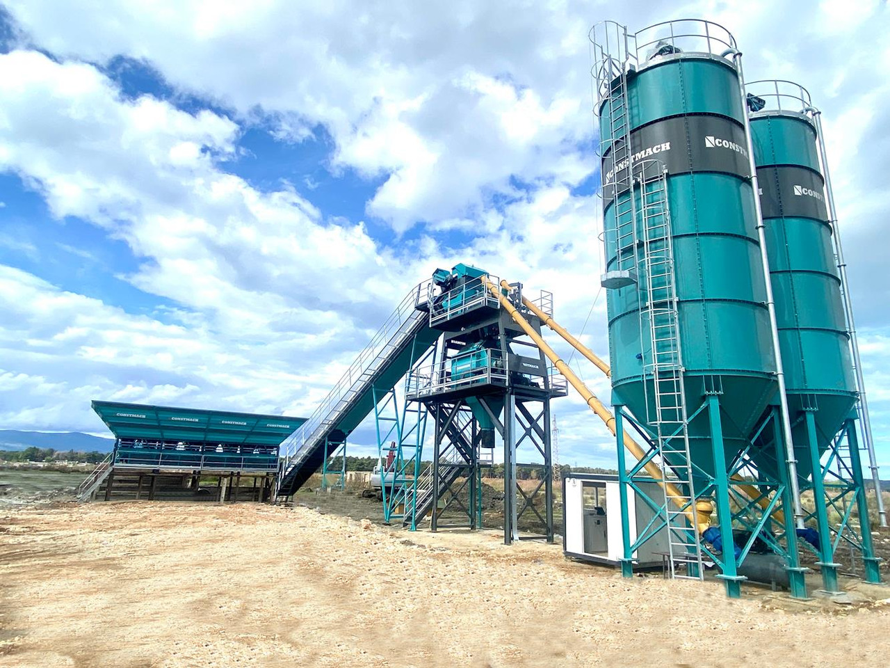 Constmach 100 m³/h Stationary Concrete Batching Plant - Строительная техника: фото 1 Constmach 100 m³/h Stationary Concrete Batching Plant - Строительная техника: фото 1