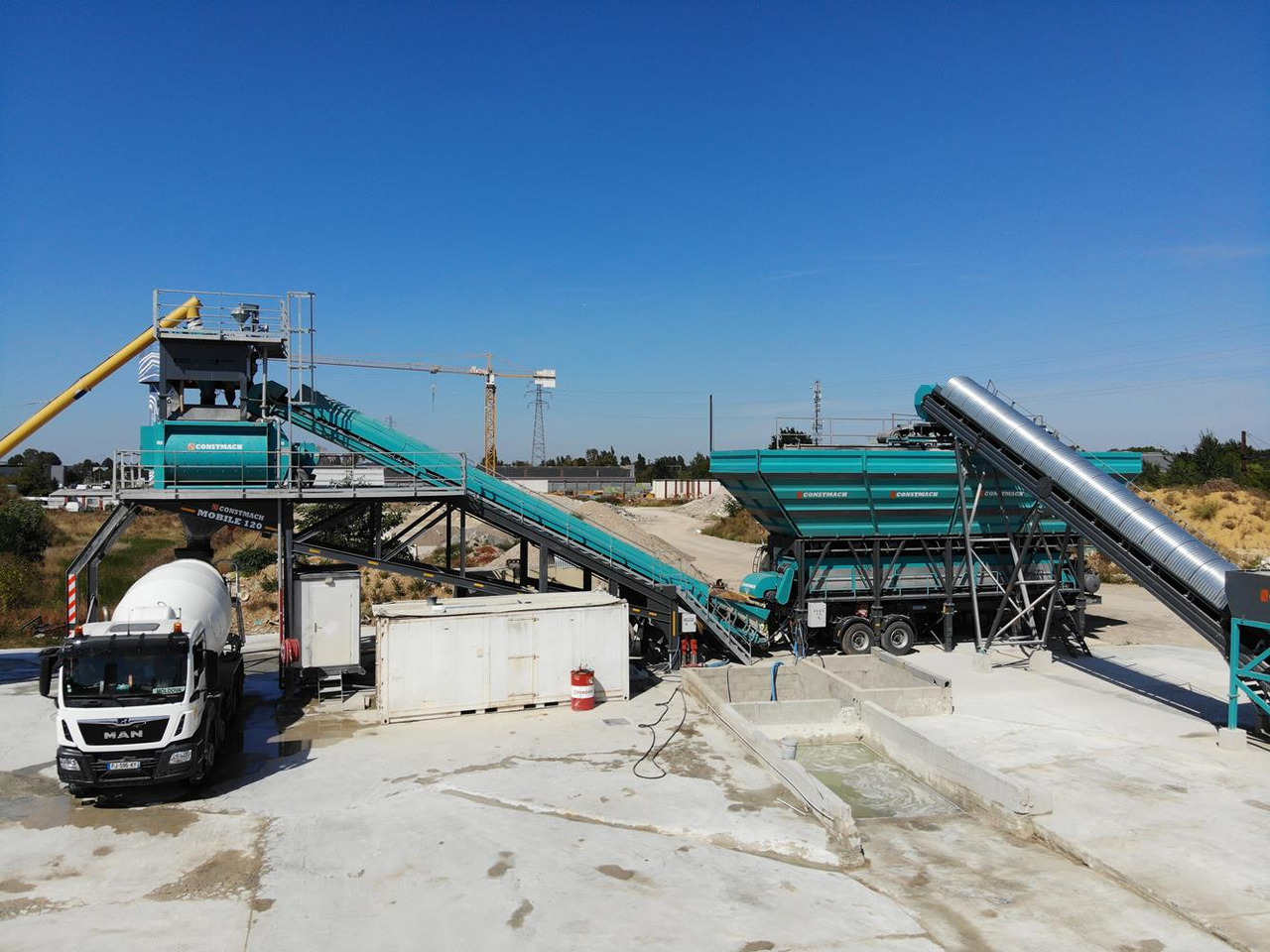 Constmach 120 m³/h Mobile Concrete Batching Plant - Строительная техника: фото 1 Constmach 120 m³/h Mobile Concrete Batching Plant - Строительная техника: фото 1