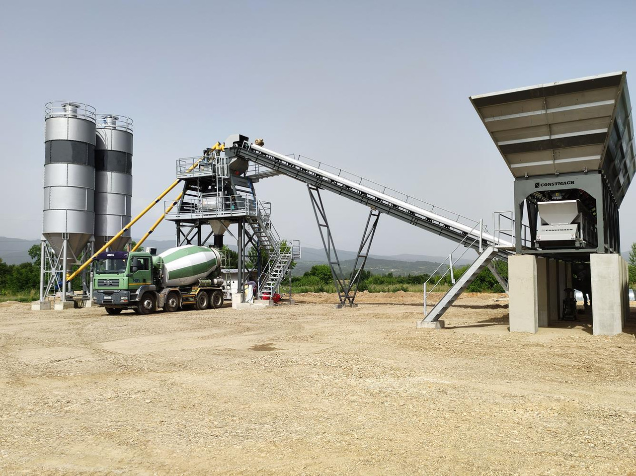 Constmach 120 m³/h Stationary Concrete Batching Plant - Строительная техника: фото 1 Constmach 120 m³/h Stationary Concrete Batching Plant - Строительная техника: фото 1