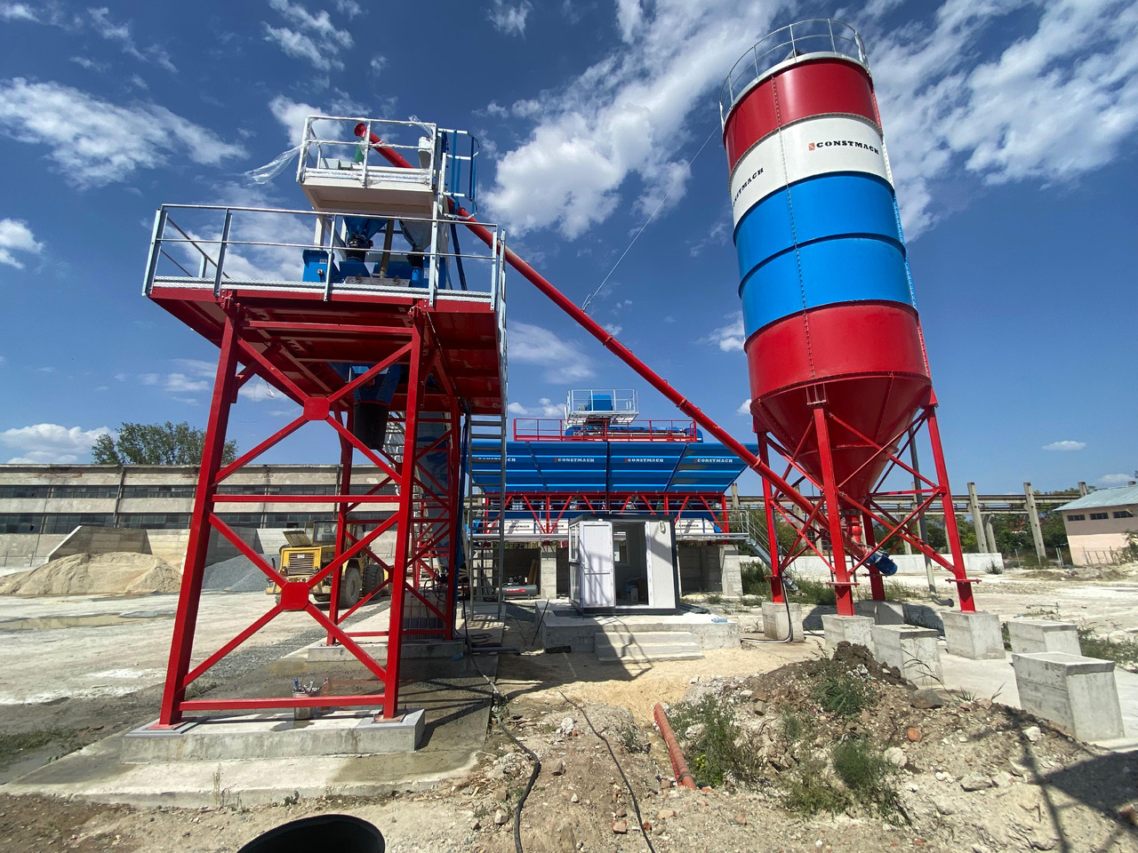 Constmach 60 m³/h Compact Concrete Batching Plant With Band - Строительная техника: фото 1 Constmach 60 m³/h Compact Concrete Batching Plant With Band - Строительная техника: фото 1