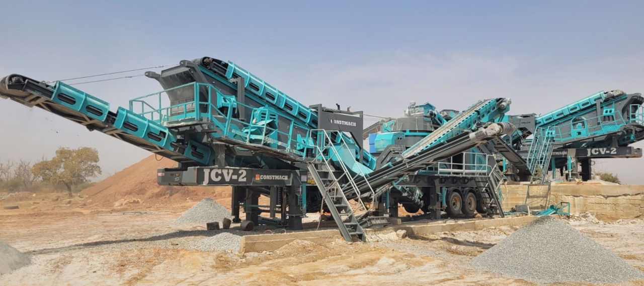 Constmach Mobile Stone Crushing Plant With A Capacity Of 150 T/h Delivered From Stock - Строительная техника: фото 1
