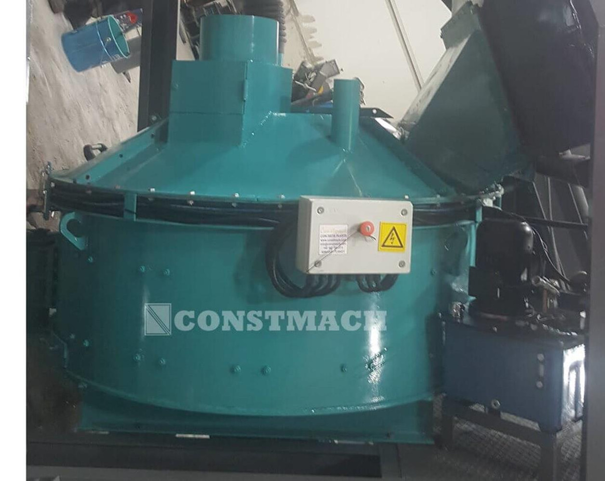Constmach Pan Type Concrete Mixer (Paddle Mixer) - Строительная техника: фото 1