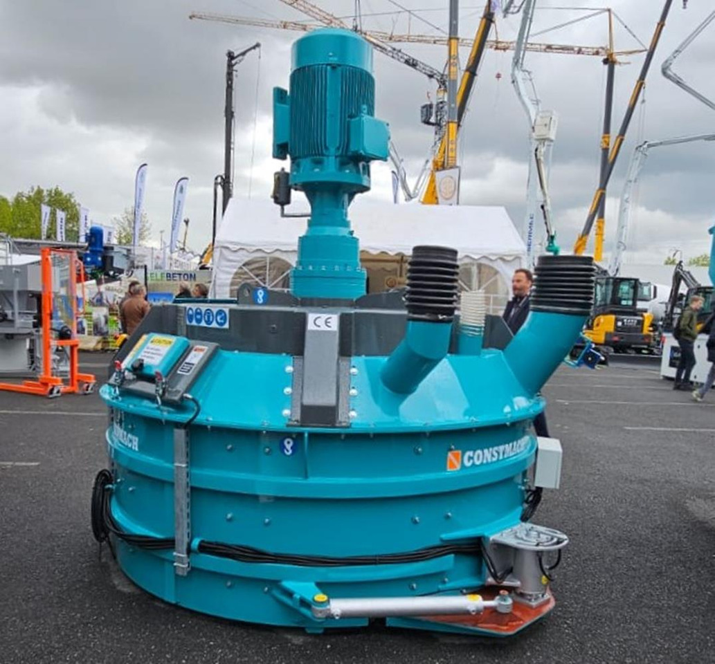 Constmach Planetary Type Concrete Mixer (Paddle Mixer) - Строительная техника: фото 1