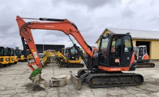 Kubota Mini koparka  KUBOTA  KX080 -4  ,2018 rok - Гусеничный экскаватор: фото 1