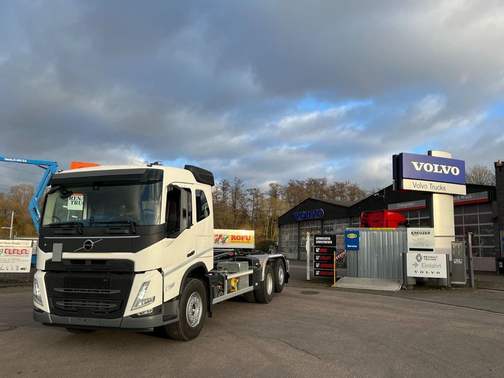 Volvo FM 460 Abrollkipper HIAB Ultima 21s  - Крюковой мультилифт: фото 1