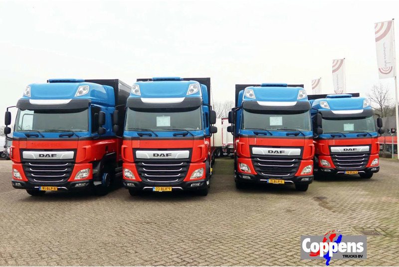 DAF CF 410 Bakwagen = trailer 2x Dhollandia 2000 KG klep - Грузовик с закрытым кузовом: фото 1 DAF CF 410 Bakwagen = trailer 2x Dhollandia 2000 KG klep - Грузовик с закрытым кузовом: фото 1