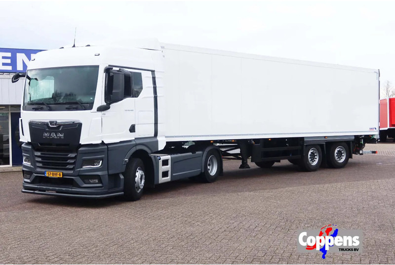 MAN TGX 18.400 Trekker + Schmitz city trailer + klep Dhollandia 2500 KG bed 1x - Тягач: фото 1 MAN TGX 18.400 Trekker + Schmitz city trailer + klep Dhollandia 2500 KG bed 1x - Тягач: фото 1