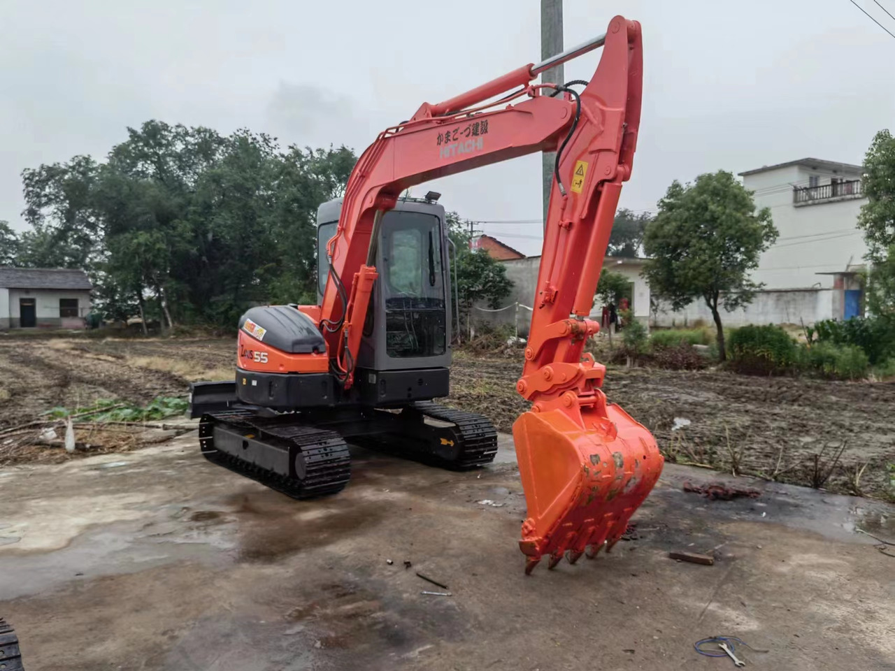 HITACHI ZX55 - Мини-экскаватор: фото 1 HITACHI ZX55 - Мини-экскаватор: фото 1